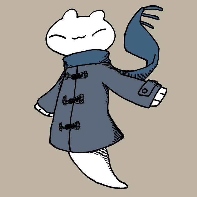 「duffel coat scarf」 illustration images(Latest)