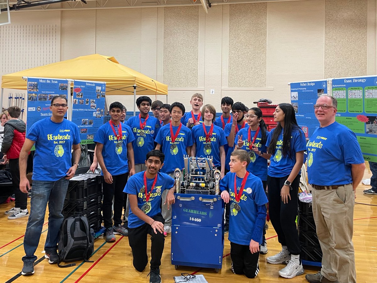 Through an amazing effort by every team member, especially in the last week, we are grateful to be awarded the Inspire Award and to be the captain of the winning alliance at the Sheboygan Showdown. <a href="/FTCTeams/">FIRST Tech Challenge</a> <a href="/BCHS_SDE/">Brookfield Central HS 🇺🇸</a> <a href="/WHMS_SDE/">Wisconsin Hills Middle School</a> <a href="/ElmbrookSchools/">Elmbrook Schools</a> <a href="/WisconsinFTC/">WI FTC</a>