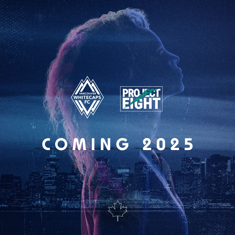 WhitecapsFC's tweet photo. 𝙄𝙏'𝙎 𝙏𝙄𝙈𝙀.

A Canadian women’s professional soccer league is set to kick off in 2025 🇨🇦

Whitecaps FC are confirmed to be one of the first two founding teams 🌊

#VWFC | @Project8Sports