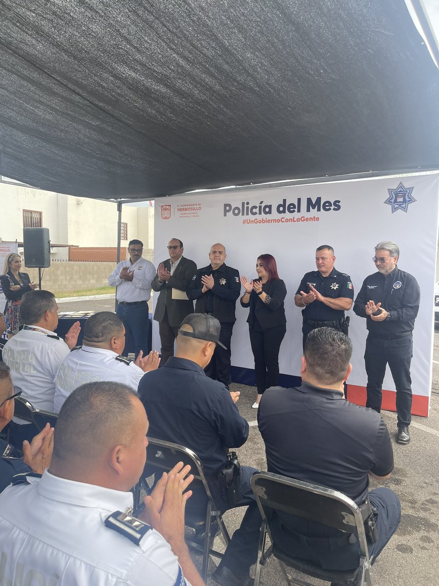 Policía Municipal de Hermosillo's tweet "Derivado de los resultados