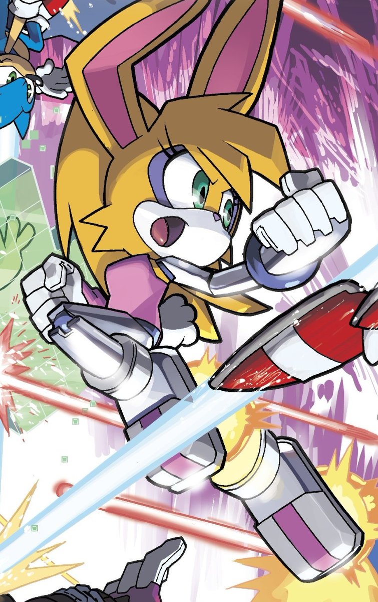 Today's Sega Character of the Day is Bunnie Rabbot from the Archie ...
