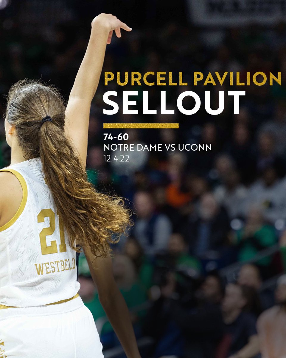 Notre Dame Women's Basketball tweet media