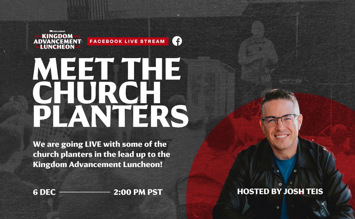 We are live tomorrow on Facebook! See you at 2:00pm PST