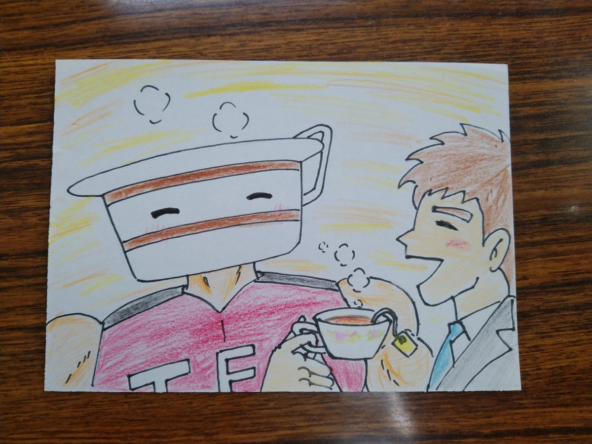 tedare40's tweet photo. 寒い日が続いてます。こんな日はキン肉マン読んで熱くなり、温かいもの食べたり飲んだりして身体を内から温めましょう☕🍵(´ー｀)
#キン肉マン
#祝キン肉マン400回 https://t.co/Ld2Jy2seYB