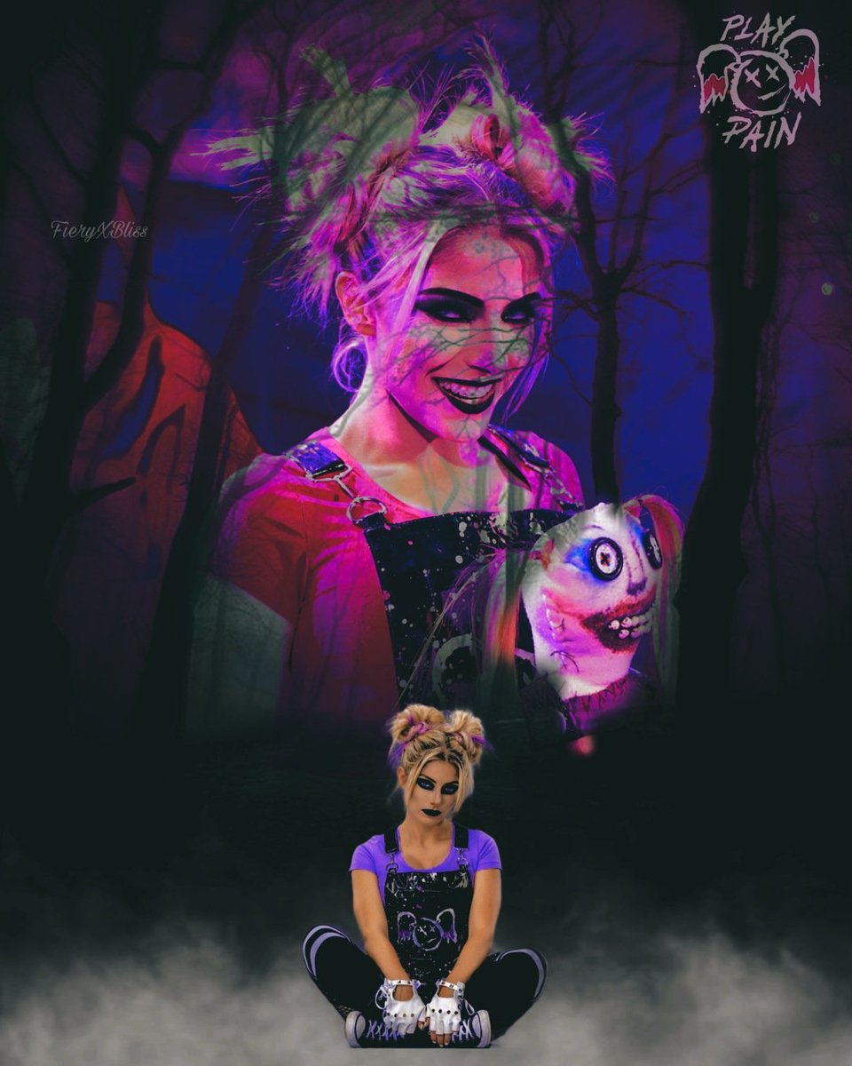 My edit of Alexa @AlexaBliss_WWE 😈🖤💜
#AlexaBliss 
#littlemissbliss #blissedoff #WWERaw #womenschampionship #wwe #smackdown    #wrestling