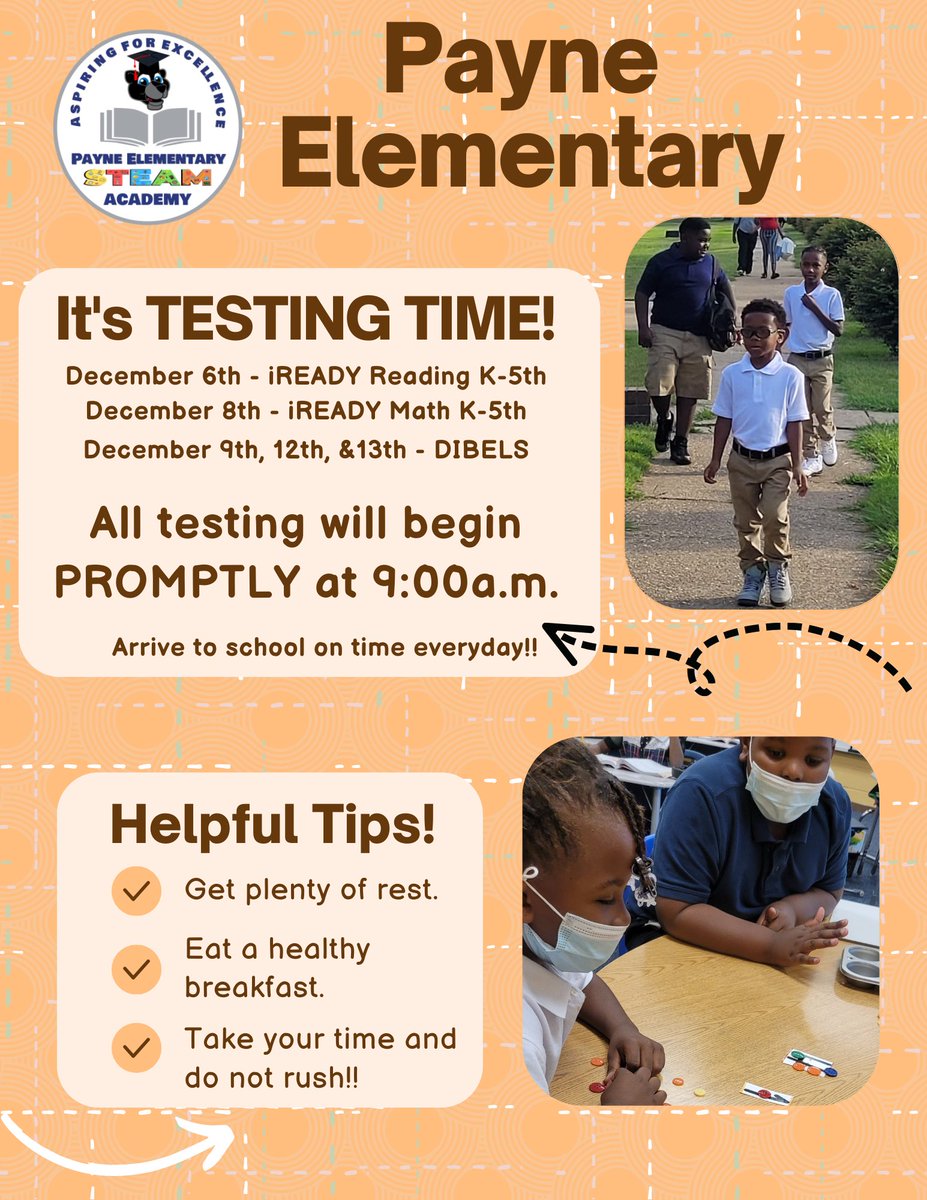 It's Testing Time! Let's Goooooo!! 
<a href="/SelmaSchools/">Selma City Schools</a>
