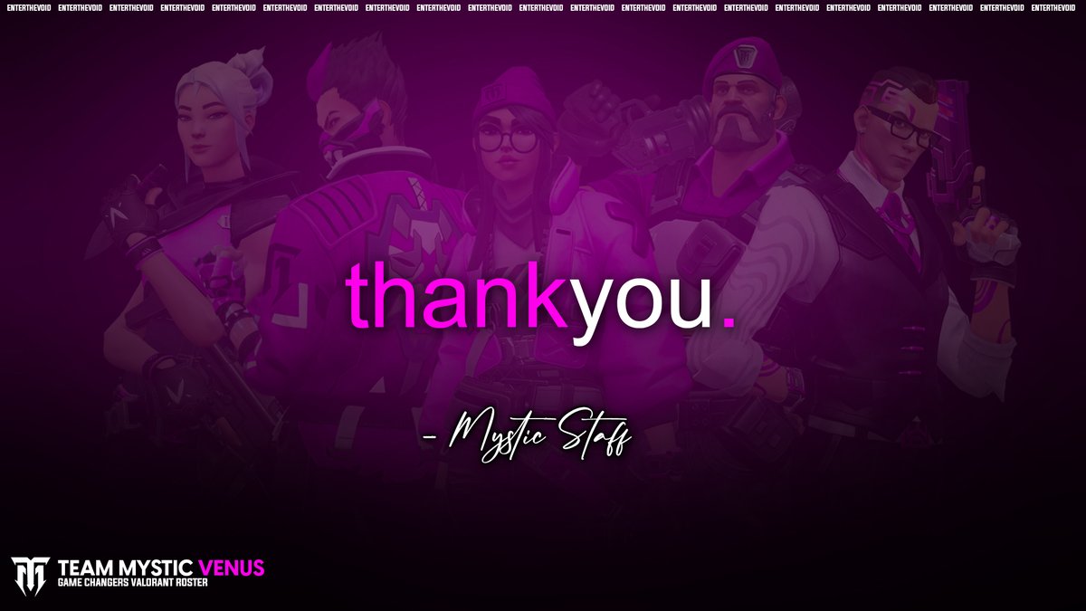 MysticGamingNA's tweet image. Such a hard goodbye- 

Thank you to Team Mystic Venus as we part ways with the roster. We wish nothing but the best for each player in their future competitive endeavors.

💜Team Mystic Staff💜