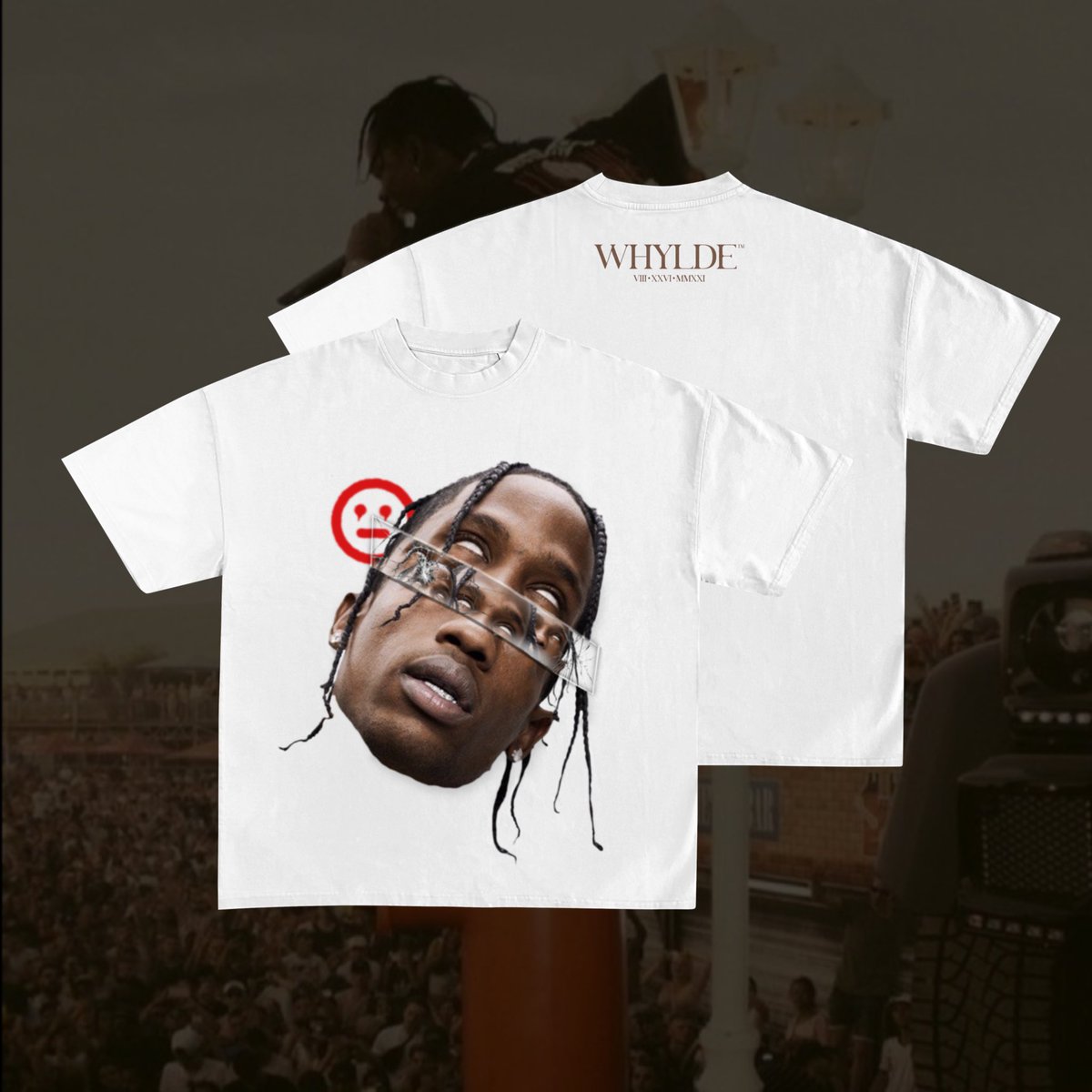 WhyldeC's tweet photo. 2023 prerelease 
Brown or White? @trvisXX @WhyldeC #graphictee #streetwear https://t.co/wDqcoQRThE
