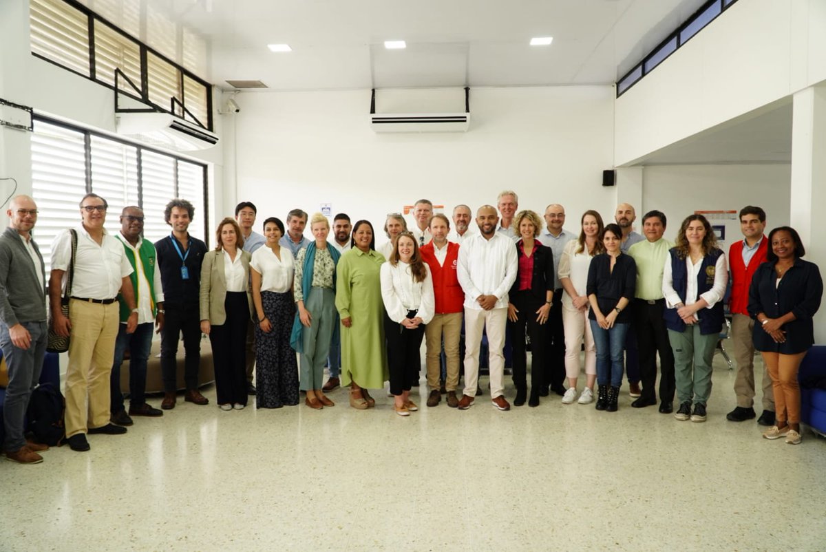 #AEstaHora se encuentra en #Buenaventura delegación de Alto Nivel de Embajadas y agencias del Grupo de Cooperantes Colombia - #GRUC. Iniciamos agenda que nos permitirá consolidar relaciones estratégicas para el Desarrollo Integral de nuestro territorio.
#BuenaventuraConDignidad