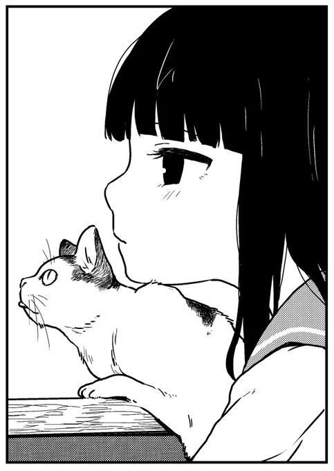 寒いから…お外に出たくない 