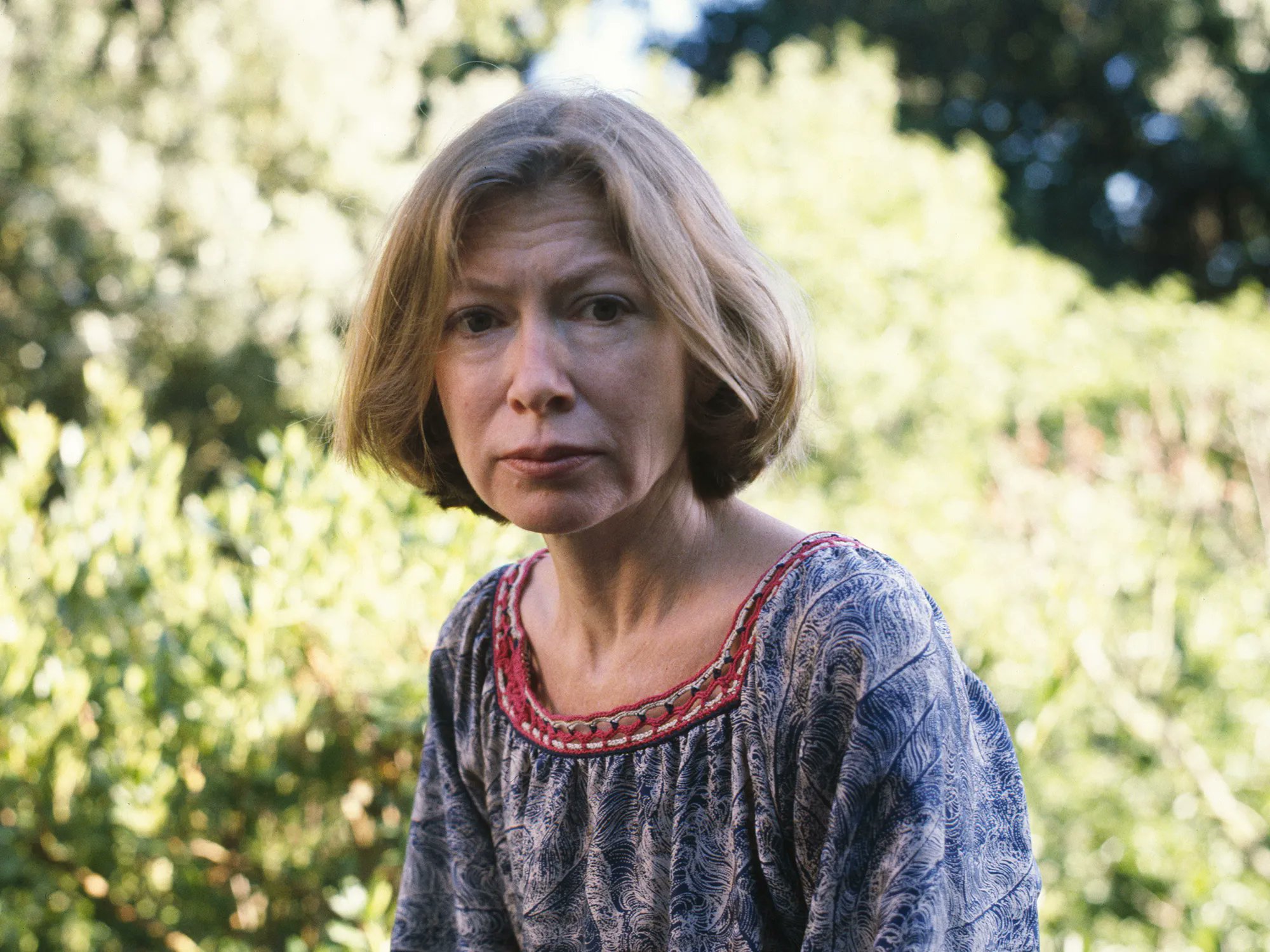 Happy birthday joan didion. muse of muses. 