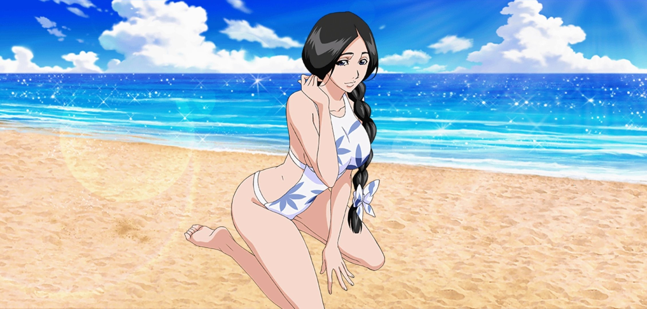 retsu unohana bleach bikini beach filler episode