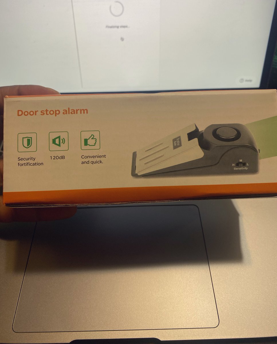 Kofi_SiribosBae's tweet photo. If you are a solo traveller and you need extra security, buy this bad boy from Amazon you get 3 in a pack it only requires 9 volt battery and the alarm is very sensitive and very loud.

Tell a friend to tell a friend especially Women Solo travellers because they are more at risk. https://t.co/n9KDQRV9SI