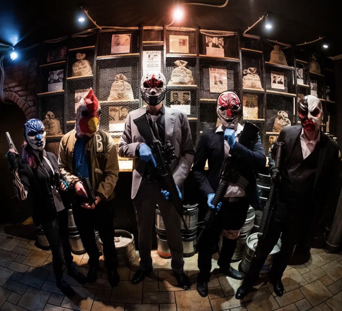 PAYDAYGame's tweet image. The crew