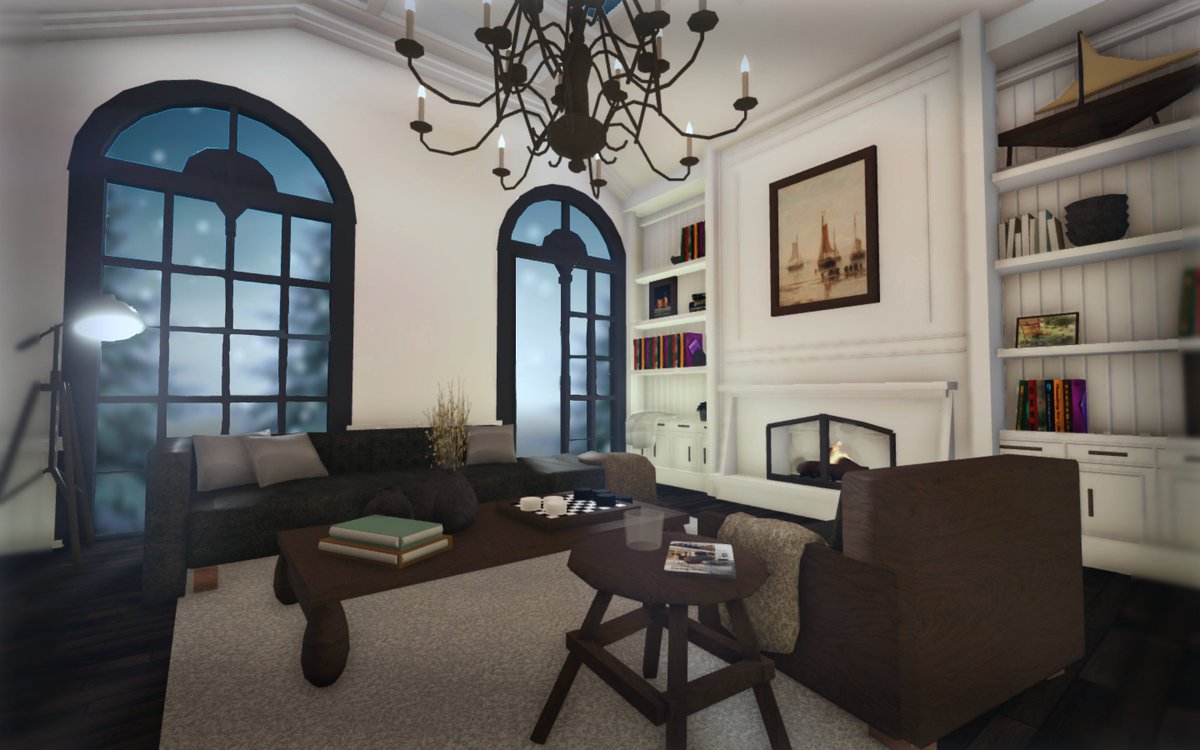 R3troVibes's tweet image. ~ French country living room ~
——————
@FroggyHopz_RBLX @RBX_Coeptus @AshleyTheUni @BramPeee 
——————
Credits to:
@xylitism for the decals ❄️
@cosmicxvelvet , @ellierxsesa
~ For the inspo to even create this room
——————
#bloxburg #bloxburgbuilds #bloxburglivingroom