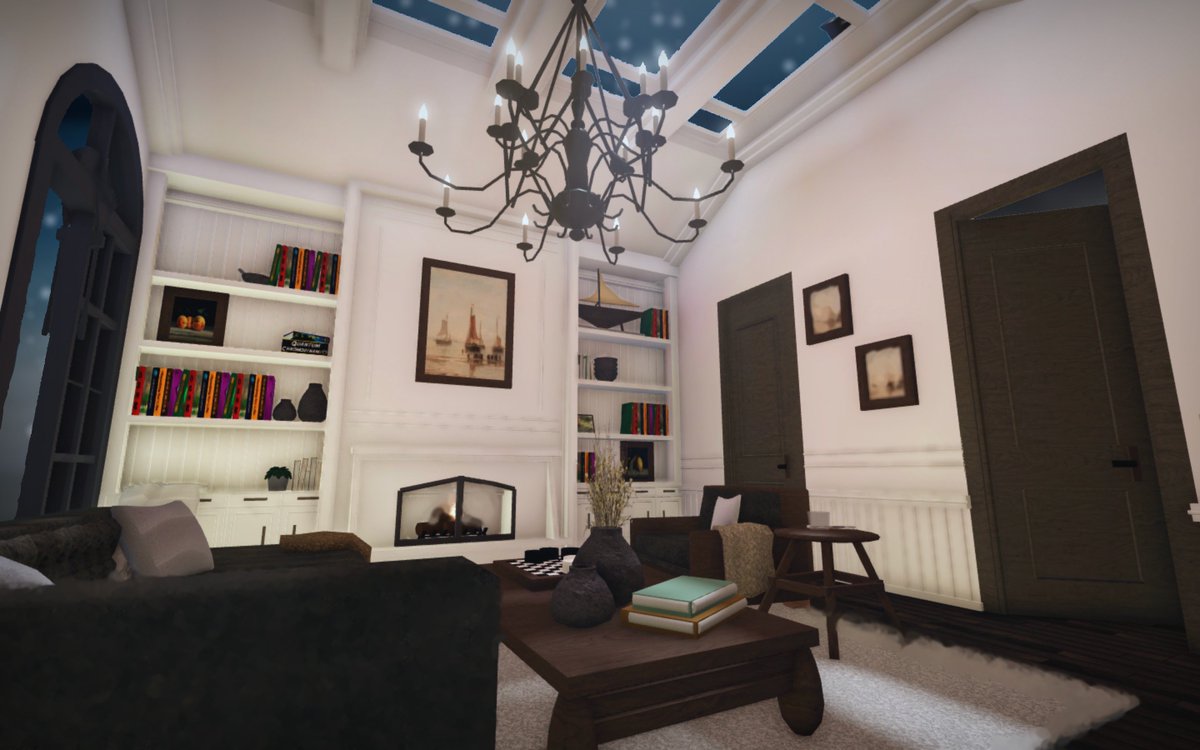 R3troVibes's tweet image. ~ French country living room ~
——————
@FroggyHopz_RBLX @RBX_Coeptus @AshleyTheUni @BramPeee 
——————
Credits to:
@xylitism for the decals ❄️
@cosmicxvelvet , @ellierxsesa
~ For the inspo to even create this room
——————
#bloxburg #bloxburgbuilds #bloxburglivingroom