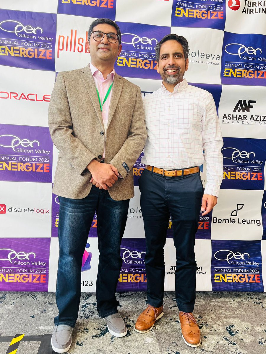 opensv's tweet photo. Sal Khan after KeyNote at OPEN Forum 2022
-Malika Junaid (Charter Member) -Junaid Quraishi (President OPEN)
- Sal Khan (Founder #khanacademy)
- Duraid Quraishi (Hum TV CEO)
- Farhan Younas (Gen Secretary OPEN)
- Sundas Zahra (VP Communication OPEN) 
#freeonline #education #opensv https://t.co/dz3597Heew