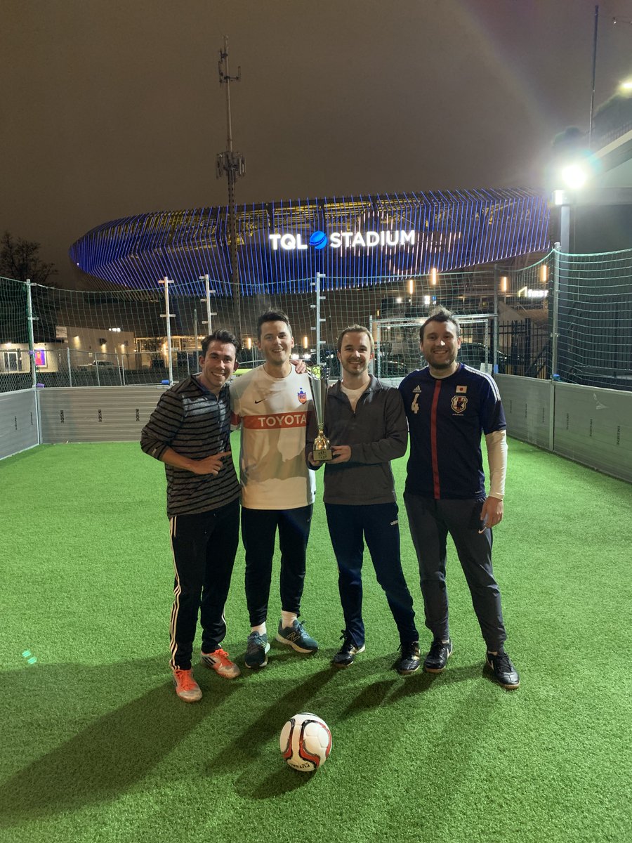 ThePitchCincy's tweet photo. Congrats to the Fall Competitive League Champs Soccer Ball Kickers! https://t.co/mkCAWwbrF7