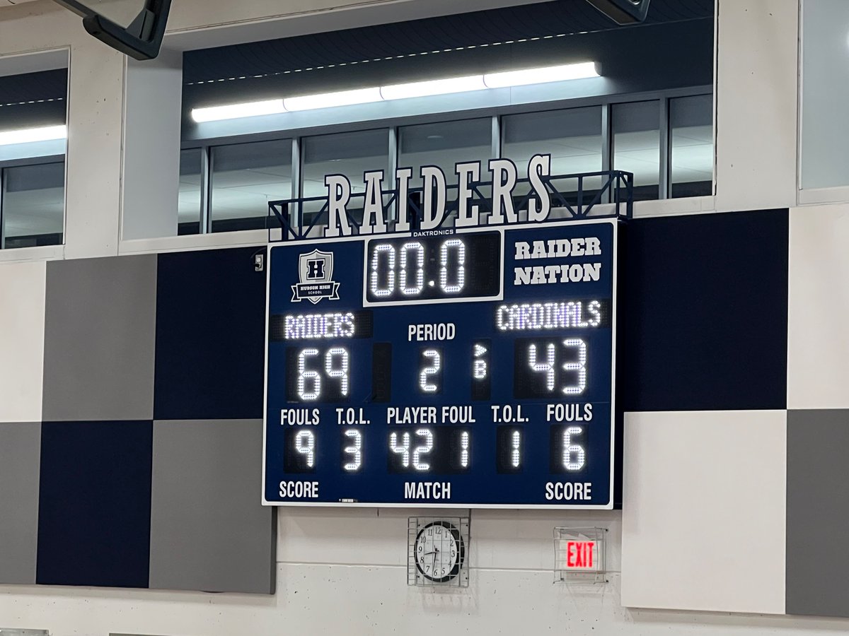 HudsonGirlsBas1's tweet image. WIN! Final score in Hudson ⬇️⬇️

Great game Raiders! See y’all Friday against River Falls @ RF!