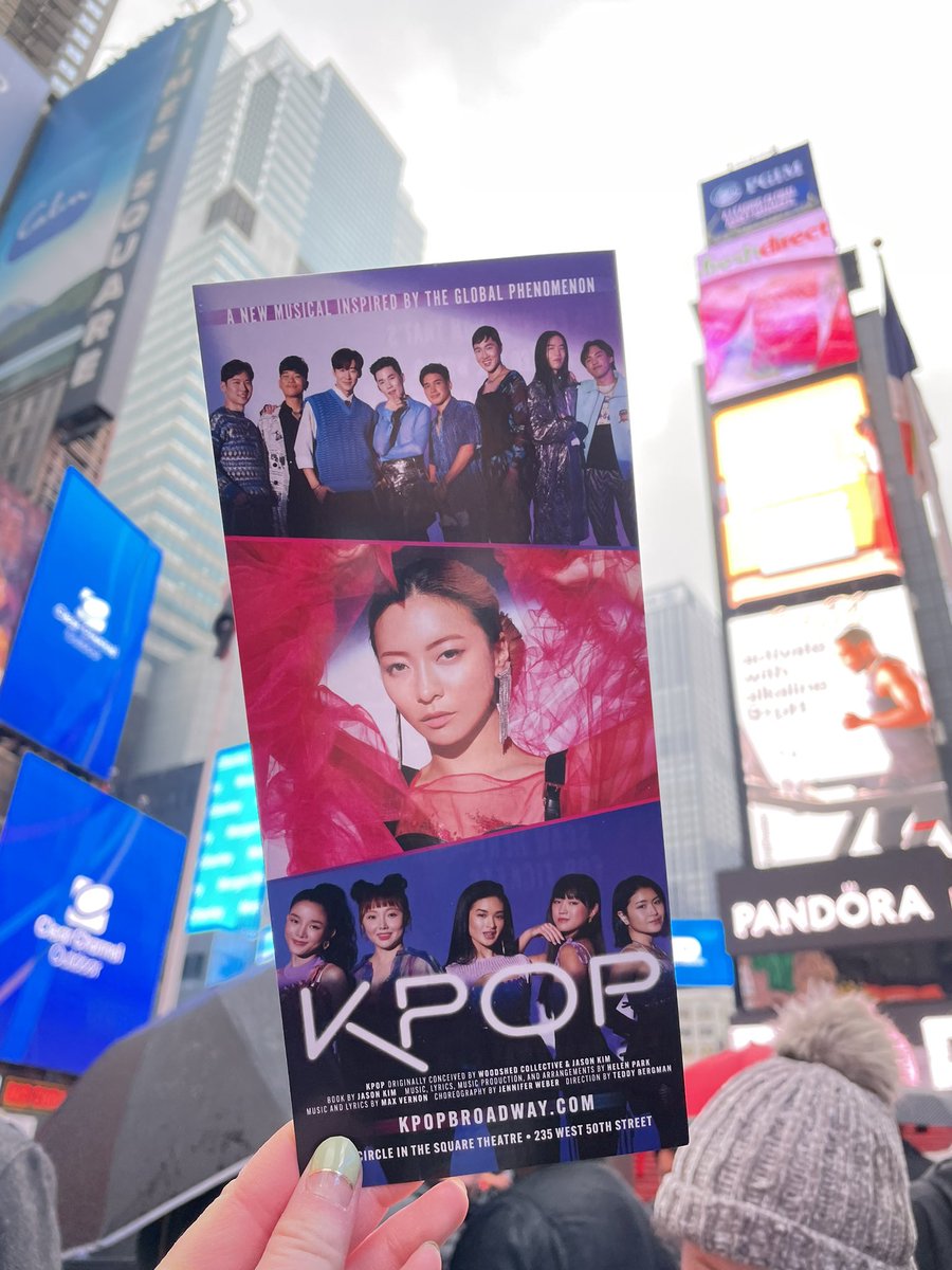CherryCindyy's tweet photo. This is the joy that comes at the end of a Kpop performance. It breaks my heart knowing the heaviness that they carry with them now with the abrupt closing 💔 please… go see and #saveKPOPBroadway 

 https://t.co/Z90tO6zNeW