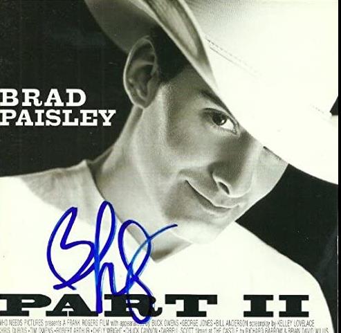 Brad Paisley signed Part II cd VCOWR5P

https://t.co/K9oKxdhD6j https://t.co/AI1g6fVF3s