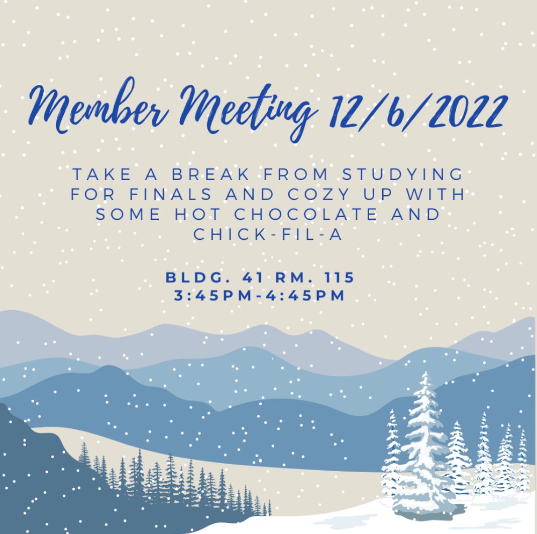 PsiChiUWF's tweet photo. We hope to see everyone tomorrow at the last member meeting of the semester! https://t.co/7e0KTx291g