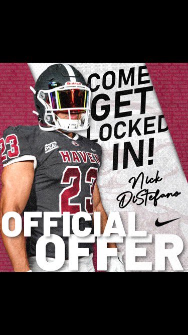 So grateful to receive my first D2 offer from Lock Haven University‼️ <a href="/CoachMattSully/">Matt Sullivan</a> <a href="/Coach_Mul/">Dan Mulrooney</a> <a href="/LHU_Football/">Lock Haven Football</a> <a href="/SchroederFtball/">Schroeder Football</a> <a href="/mstumpy50/">Michael Stumpf</a> <a href="/Aballintheair/">Coach Bank💰</a> <a href="/CoachConsul/">John Consul</a>