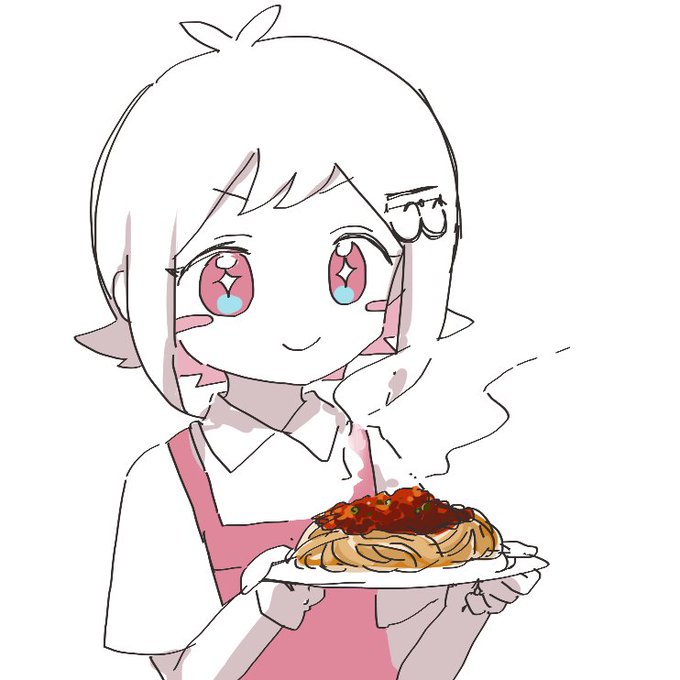 「パスタ 白いシャツ」のTwitter画像/イラスト(新着)