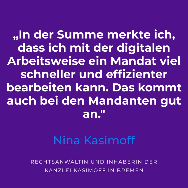 actaport's tweet photo. Die Rechtsanwältin Nina Kasimoff hat sich direkt nach dem Referendariat zur Gründung der eigenen Kanzlei entschieden. 

Sie hat uns verraten, warum sie sich dazu entschieden hat und wie sie ihre Kanzlei organisiert.

#anwaltskanzlei #erfahrungsbericht #actaport