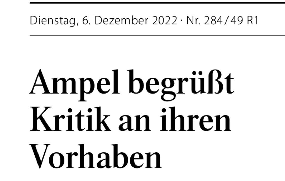 Neue Ampel-Theorie:
Je schlechter wir regieren, desto besser regieren wir. 🤝