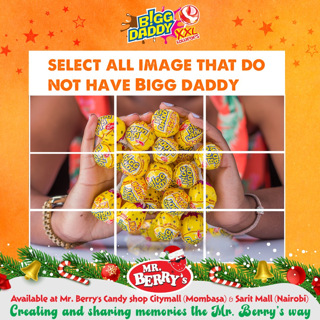 BiggDaddypops's tweet photo. reCAPTCHA: Verify you are not a robot #biggdaddy #berrytastic #mrberrys #candyshop #tuesday #christmas2022 #xmas2022 #BerryChristmas https://t.co/TaK22gUuL4