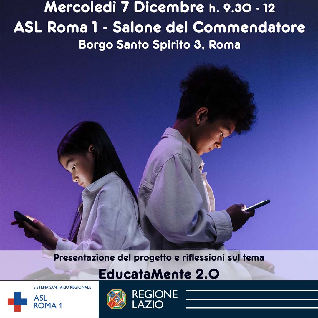 ASLRoma1's tweet photo. #EducataMente 2.0, a Borgo Santo Spirito la presentazione del progetto curato dalla #ASLRoma1 e da @SapienzaRoma sul buon uso di internet in adolescenza.
👉 Il programma: https://t.co/nWKoMsr4xY
#Prevenzione #SaluteMentale https://t.co/JQL6M3vPeI