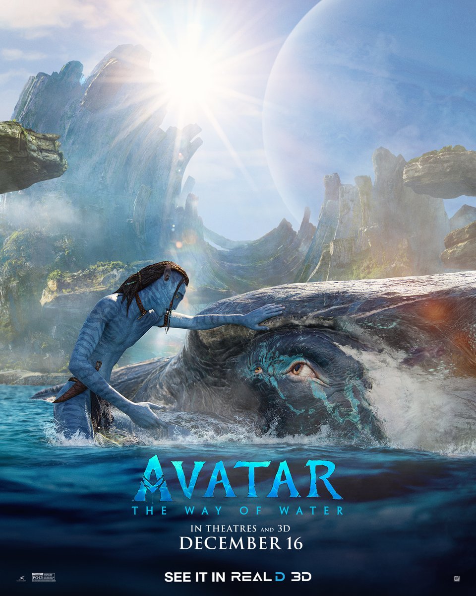 officialavatar's tweet photo. Dive deeper into the world of Pandora. Check out @RealD3D's exclusive artwork for #AvatarTheWayOfWater. Experience it in RealD 3D December 16. Get your tickets now: https://t.co/9NiFEIpZTE https://t.co/5V77TElnry