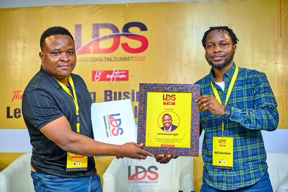 LagosDigtSummit's tweet photo. The 6th edition of #LagosDigitalSummit featured a fireside chat on “Feedback Gathering for Businesses - The What, Why and How”.

Catch the replay of the event via https://t.co/AFUhjxviVu. https://t.co/tATB4ZLfT9