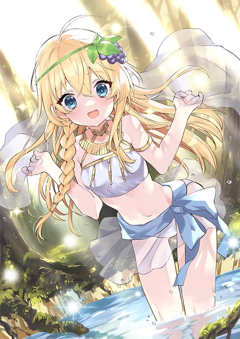 御礼で描かせていただきましたー。このすば アイリスちゃん 