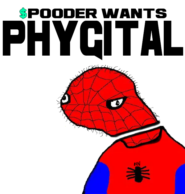 Phygital this phygital that, bruh.

The number of ❤️ &amp; 🔁 on this post will be equal to the amount in $USDT as giveaway to one lucky mf in 24 hours.

Buy your mum some gifts for Christmas 🎄

Oh also how this sp00der became neckless is visualized in the last post and WL 🔒🔜.