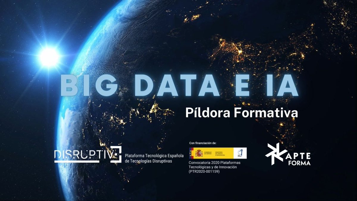 APTE_es's tweet photo. 💥¡Nueva Píldora formativa de #APTEFORMA!
🚀Descubre las nuevas tendencias del #BigData y de la #IA y las diversas posibilidades que estas tecnologías pueden ofrecer
➡️https://t.co/G4UII1BKU2
@AgEInves @CienciaGob #tecnología https://t.co/64xkMnw2Cs