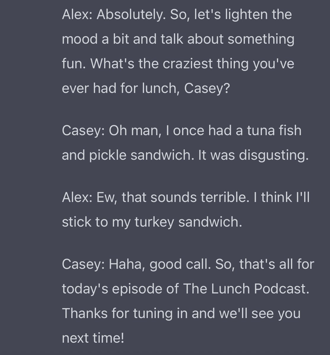 The Lunch Podcast tweet media