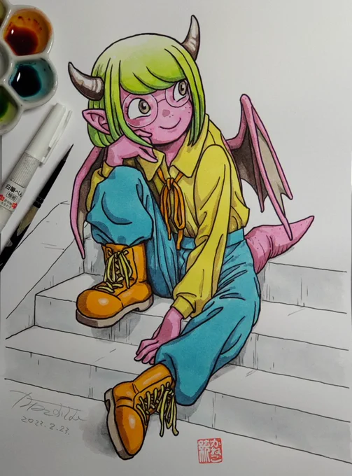 イラストのお仕事ありませんか?漫画は難しいのですが、絵を描くのは出来ますので。デジタルでもアナログでも。・デジタル:フォトショップで着色・アナログ:カラーインクで着色ご依頼はDMにお願いします。<(_ _)>よしなに 