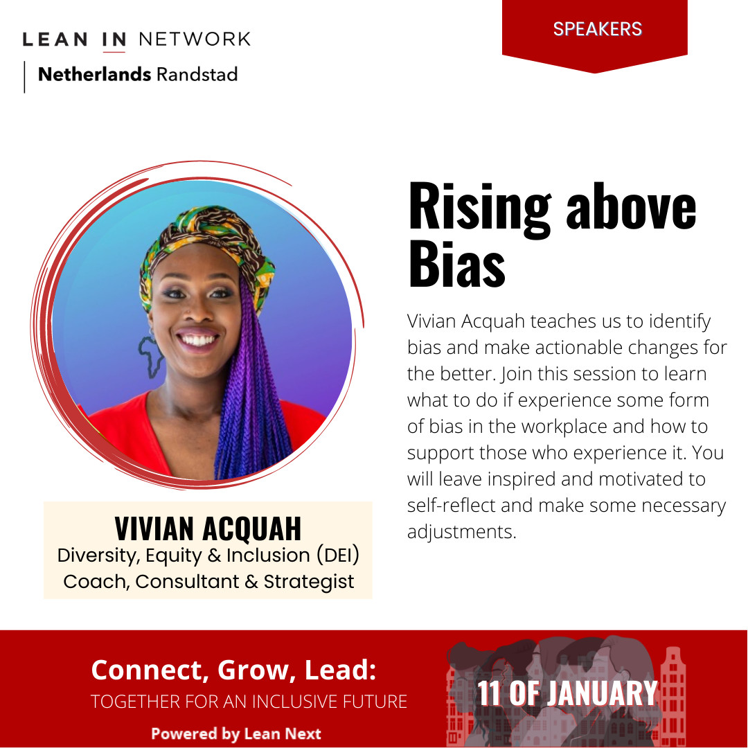 LeanInNL's tweet image. We are really excited about the opportunity to hear from Vivian Acquah during our Annual Conference, "Connect, Grow, Lead: Together for an inclusive future".
Get your tickets:
rpb.li/NcA1B