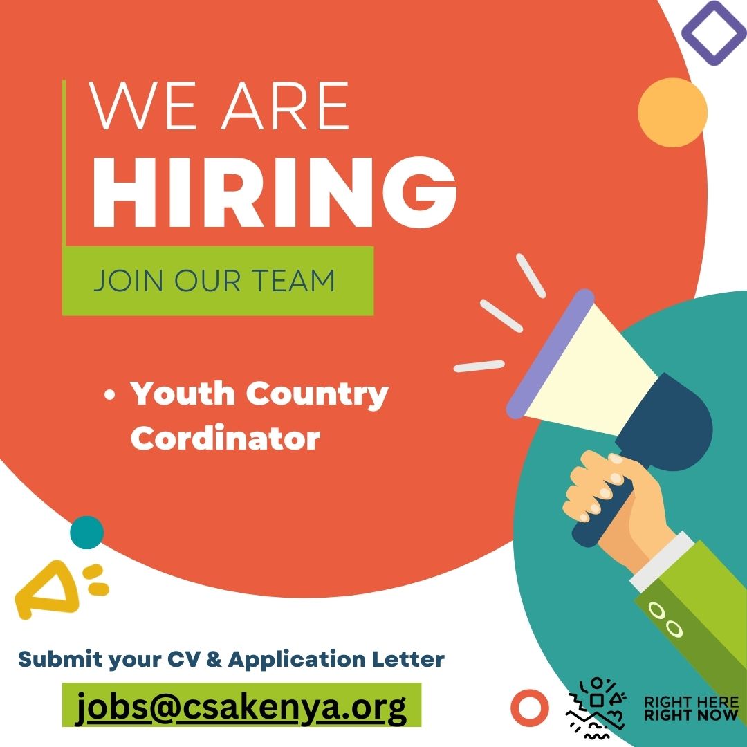 DreamAchieversk's tweet photo. JOB OPPORTUNITY ALERT 

The RHRN II Kenya secretariat is looking for a youth country coordinator to support the programme coordination. 
#RHRN2Ke
#DayoSpeaks https://t.co/lB9IWJdc6g