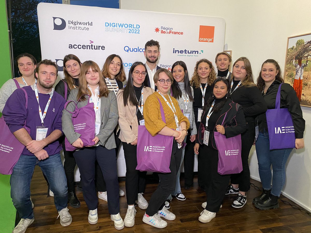 M2emarketing's tweet photo. Démarrage du #live #tweet pour les étudiants de l’@IAE_Montpellier au #DWS22 au @Musee_Homme #paris cc @umontpellier #master #emarketing @DigiworldInst https://t.co/X6rVF92f5Q