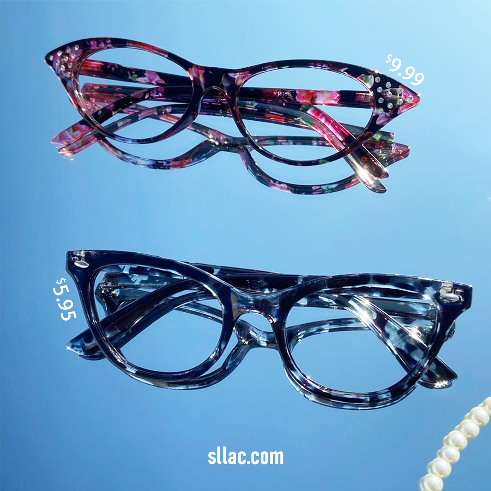 🥳Festive glasses are coming...
Robin: sllac.com/eyeglasses/fra…
Halina: sllac.com/eyeglasses/fra…

Find more styles with huge discount and our Xmas free gift here: sllac.com/promotion/camp…

#glassesforwomen #readingglasses  #floralglasses  #blackandwhiteglasses #winterlooks