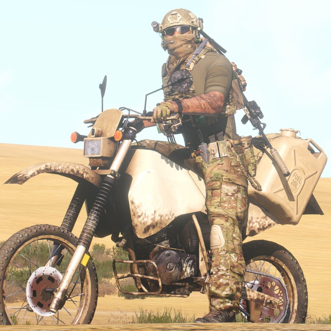 Sands of pursuit. #Arma3