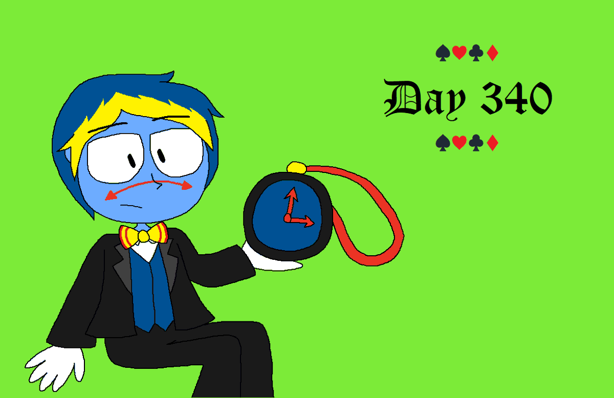 JosieRiki's tweet photo. Day 340 - Tony the Talking Clock (human version) is in the role of Time himself.

#2022project #AliceInWonderland #DontHugMeImScared #TonytheTalkingClock #TIME #crossover https://t.co/KDeV9h3CBR