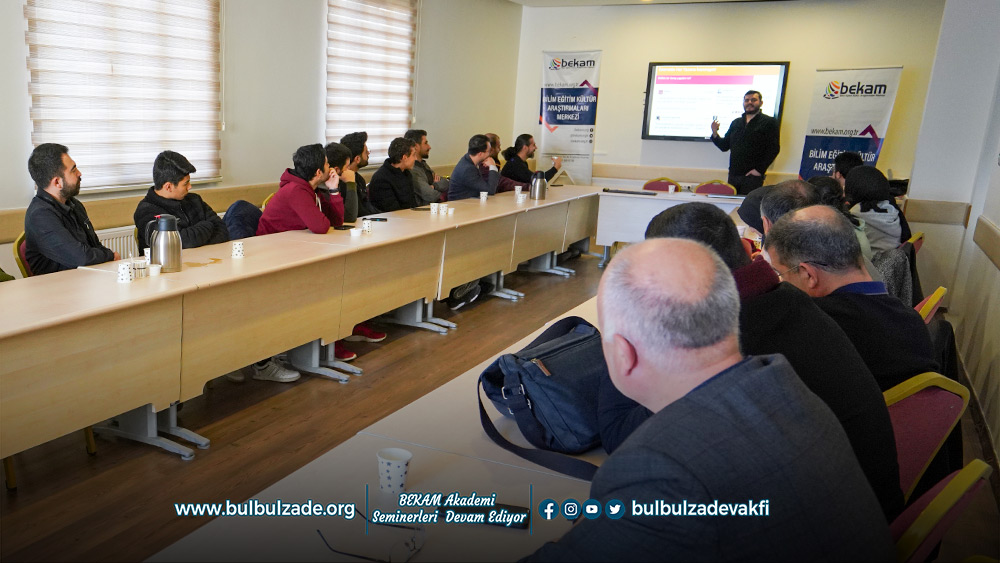 BEKAM Akademi seminerlerinin 7.si Rotatelab Kurucu Ortağı ve Taaf Medya Ajans Başkanı Abdurrahman Koçak’ın “E-Ticaret ve Dijital Pazarlama” konu başlığıyla 3 Aralık Cumartesi BEKAM’da gerçekleştirildi.
bulbulzade.org/egitim/item/22…