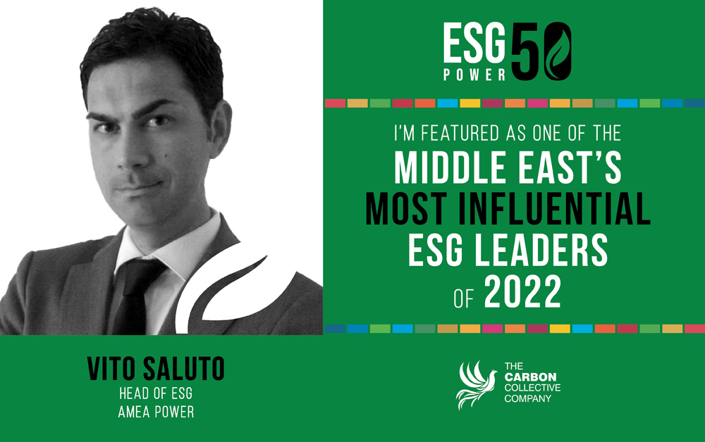 AmeaPower's tweet photo. Congratulations to @visaluto for being named in the ‘2022 #ESGPower50 List’ by @TheCarbonCC. The initiative strives to reinforce the importance of a strong #ESG culture, which #AMEA Power embeds across its teams, offices and projects.
https://t.co/8P7ocf73dP https://t.co/ZtEwcJIEwS