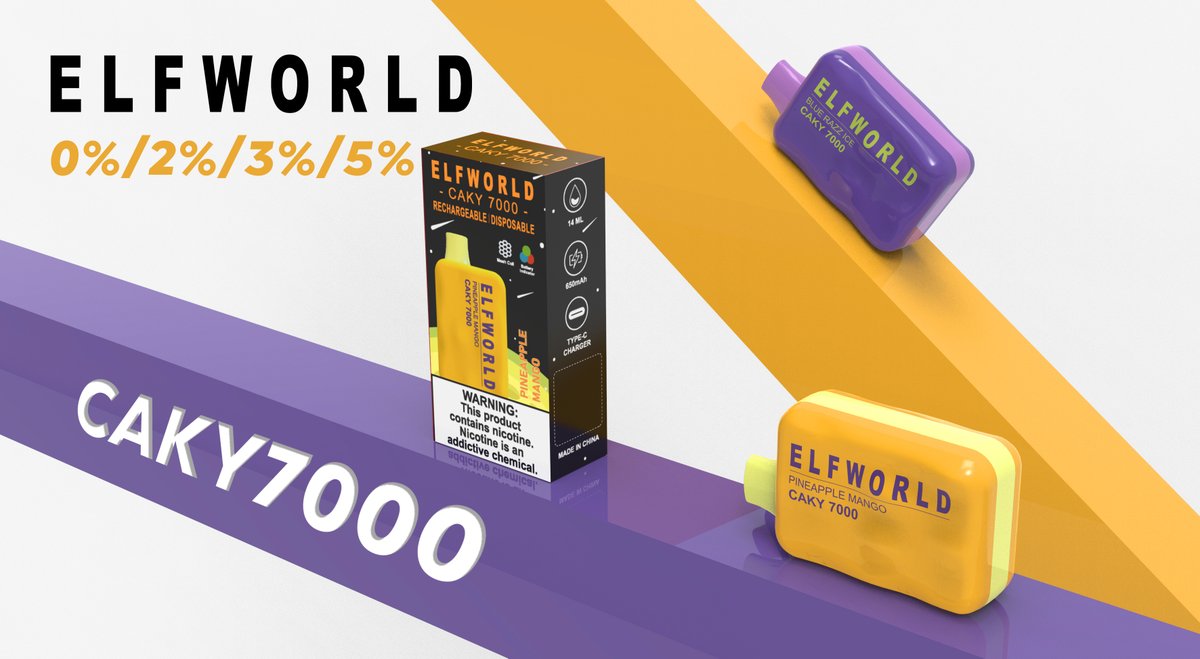 ELFWORLD_CHINA's tweet photo. ELfworld Caky 7000

Not a pirated version of elfbar, but a better elfworld

#elfworld #elfbar #7000puffs #oemvape #puffs #wholesalevape #disposablevape #vapelove  #vapebreedphilippines #vapepeople #vapeusa #vapecanada #vapeuk #vapestore #vapeshop #vapers #vapecommunity https://t.co/7DPmuOx3Vh