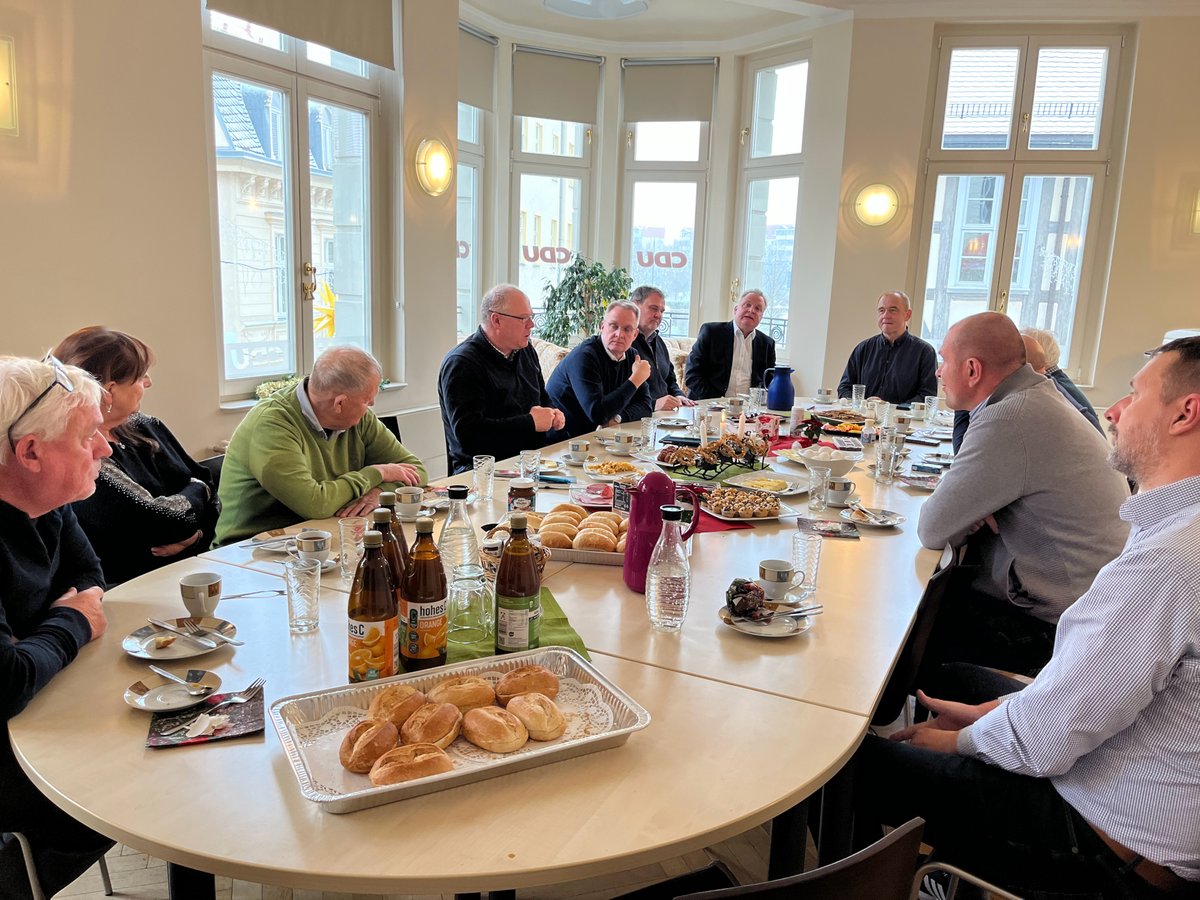 Am vergangenen Sonntag fand ein vorweihnachtliches Neumitgliederfrühstück der #CDU #Barnim in #Eberswalde statt. Wir waren mit unserem Neumitglied Fabian Haun aus #Klosterfelde und Klaus Siebertz, Beisitzer bei uns im Vorstand und Mitgliederbeauftragter im Kreisvorstand vertreten