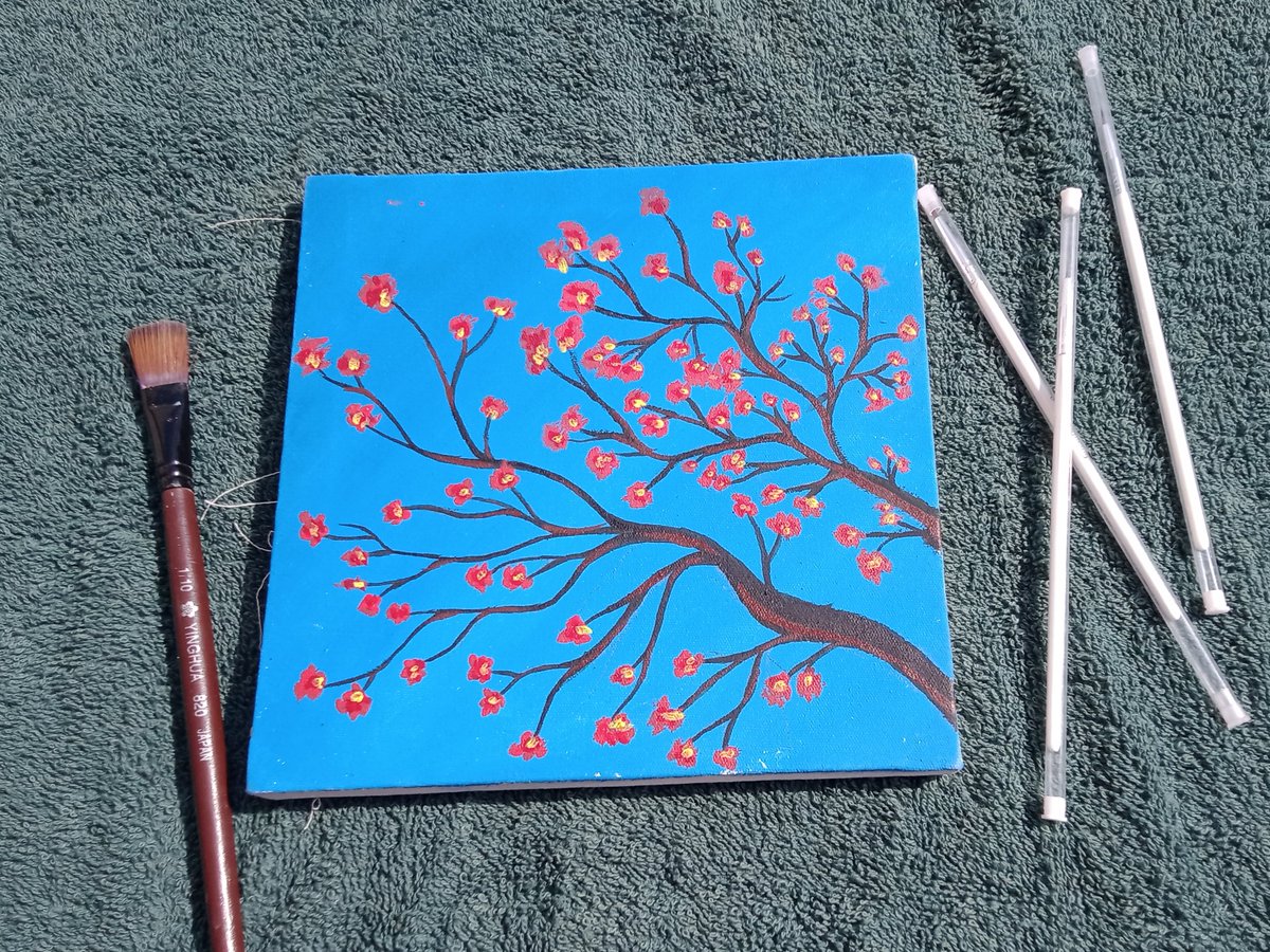 Manisha0PK's tweet photo. Your life is your canvas 🖼️ create 🎨 a masterpiece 👩‍🎨🖌️
#myart 
@TharEduAlliance @ThariArtShow https://t.co/LHw0d2R0Nk
